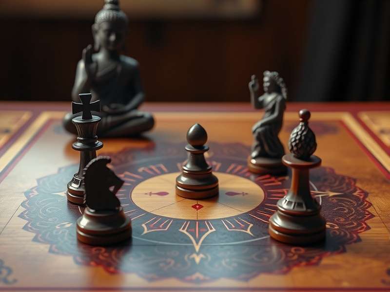 Sanyasi Chess Elite Midgame Position